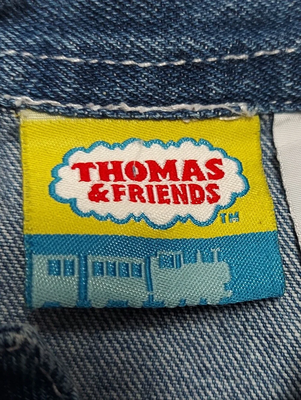 Y2K Thomas & Friends Denim Jean Jacket Size 2T
